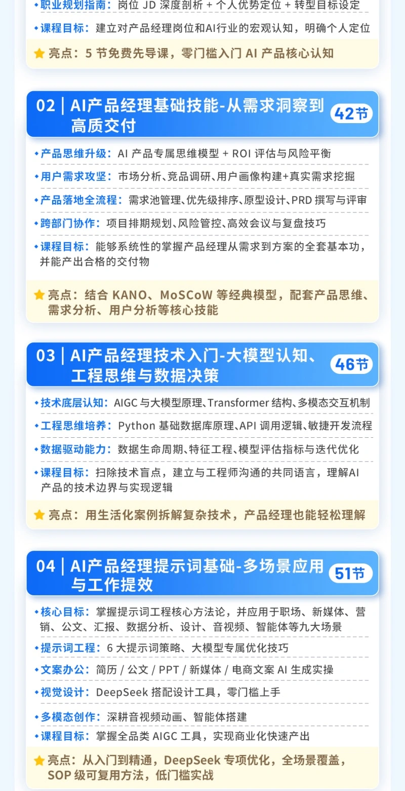 AI产品经理 - 考证班（高级）